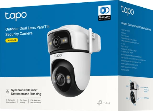 Detalle de TP-Link Tapo C545D Sicherheitskamera für Garten