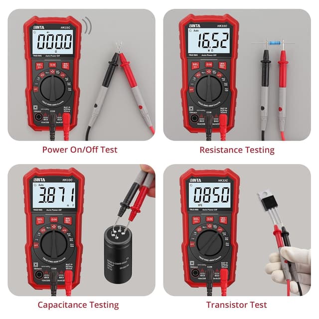 Detalle 2 de BINTA Digital Multimeter 4000-count auto-ranging 📟