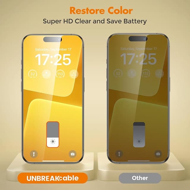 Thumbnail 5 de UNBREAKcable Protector privacidad iPhone 15 Pro 6,1"