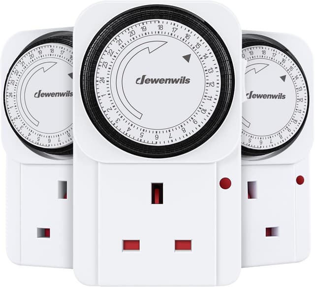 Imagen de DEWENWILS 24-hour programmable plug timer ⏱ en OfertitasTOP