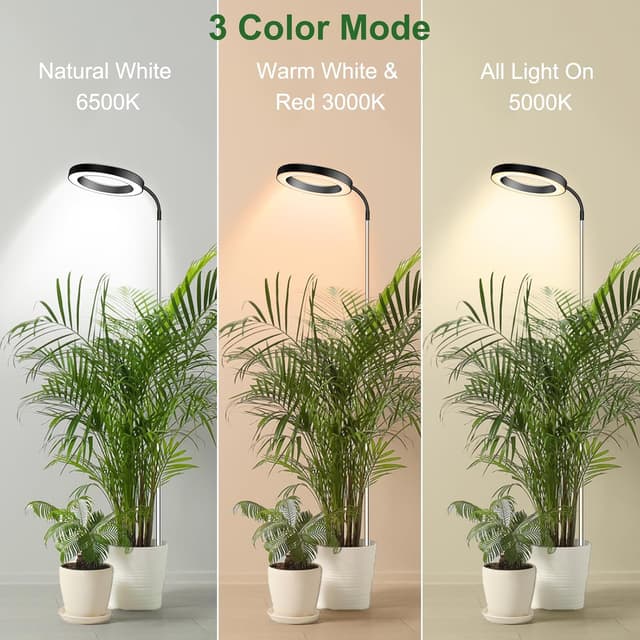 Detalle de Wolezek 80 LED Full Spectrum grow lights