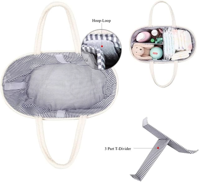 Detalle de YeaYee Baby Windel-Caddy 36,1 x 22,1 cm