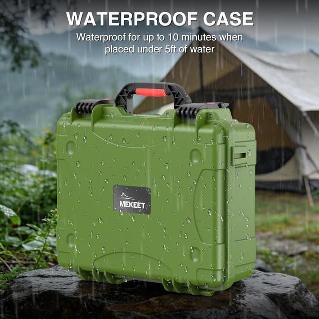 Thumbnail 5 de MEKEET Starlink Mini Case IP67 Waterproof Green