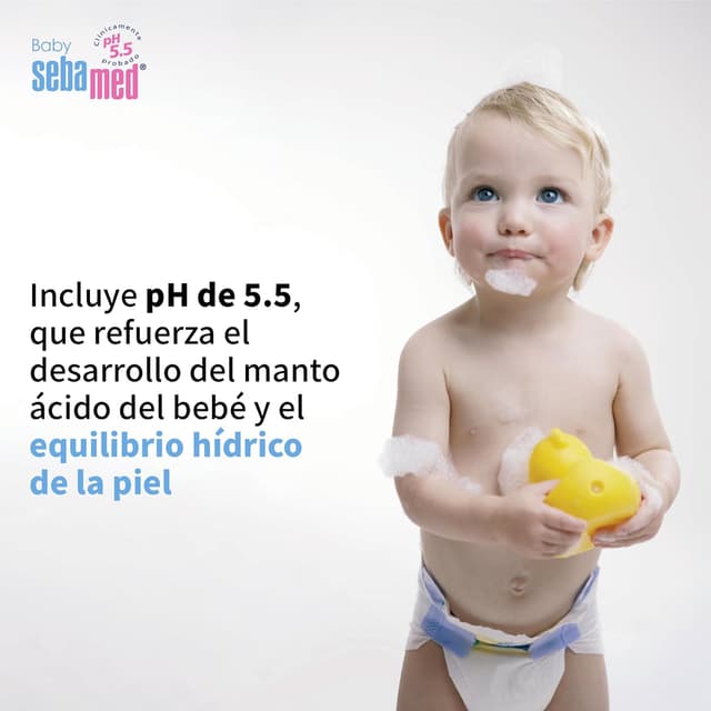 Detalle 2 de Sebamed Baby Baño Espuma 1 L