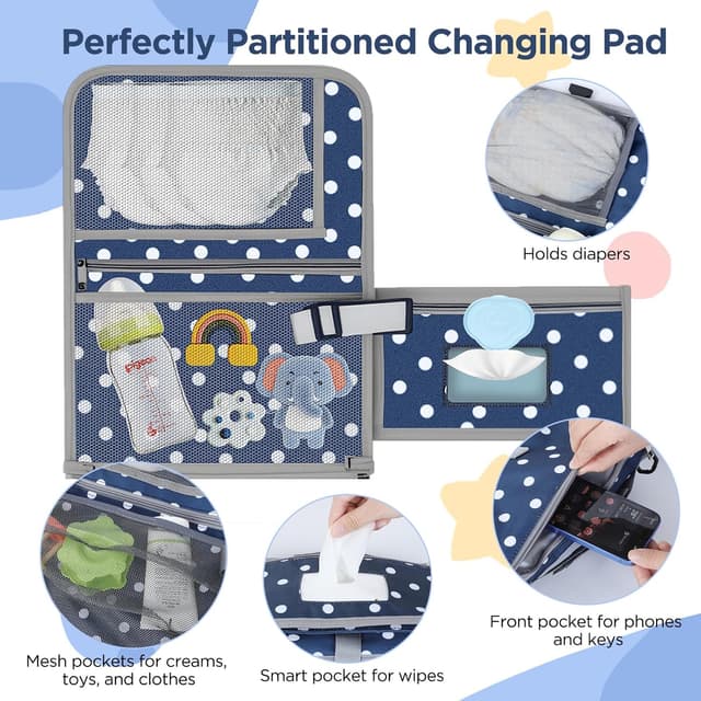 Thumbnail 2 de Romon Cambiador Bebé Portátil 70x56 cm 📦