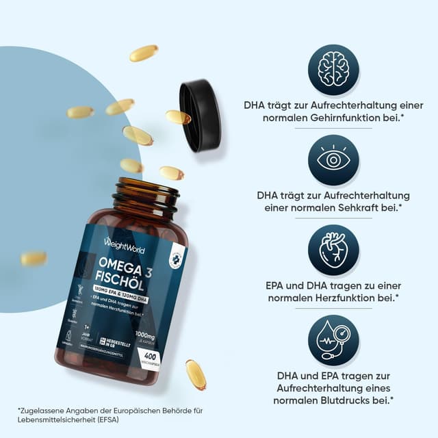 Thumbnail 5 de Omega 3 Ă–l Kapseln 400 đź’Š