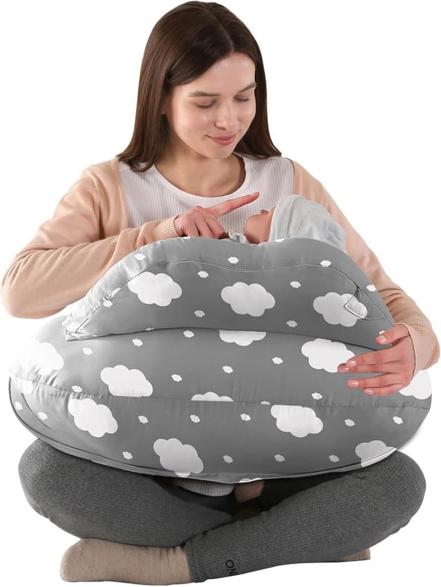Thumbnail 6 de Topchances Pregnancy Pillow U-Shaped 100% Cotton 🤱