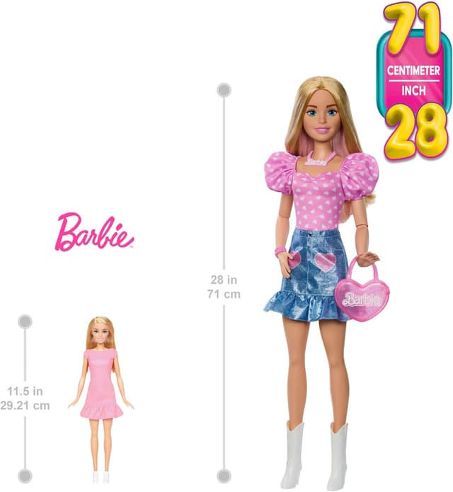 Detalle de Barbie 28-in fashion doll HYT84