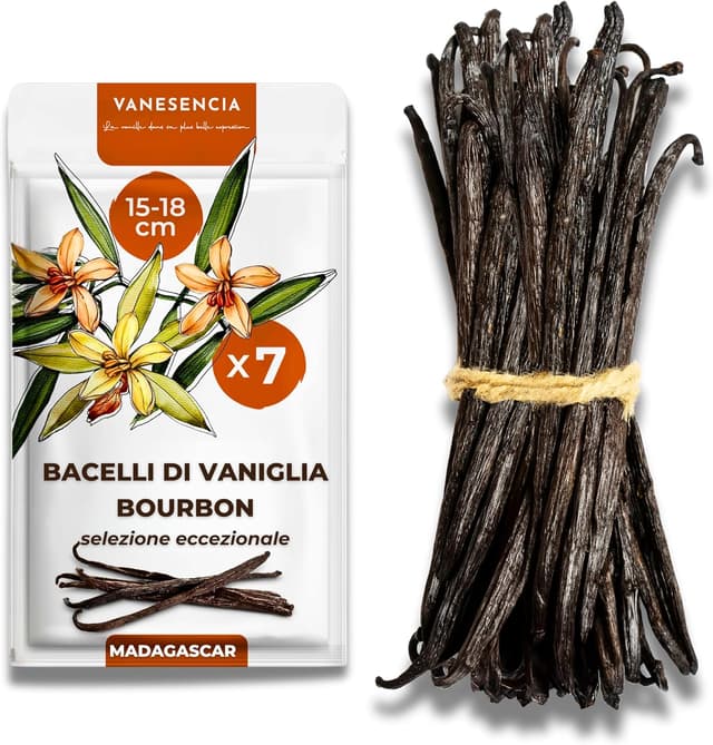 Imagen de VANESENCIA Vaniglia Bourbon del Madagascar 7 bacche 13–17 cm en OfertitasTOP