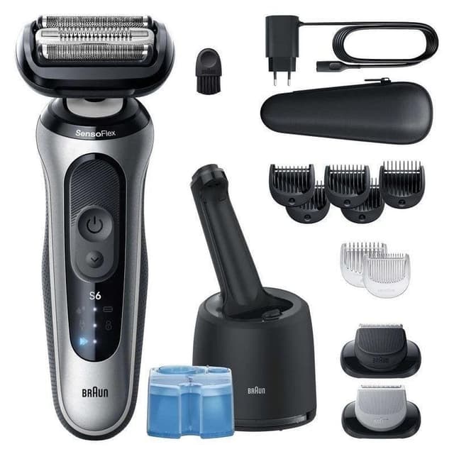 Detalle 2 de Braun Series 6 62-S7650cc plata con SmartCare y 2 accesorios