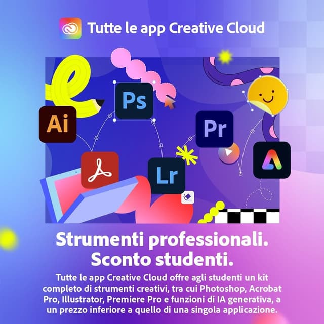 Detalle 2 de Adobe Creative Cloud Pro Studenti 1 anno