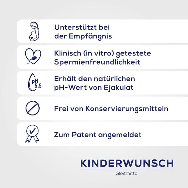 Detalle 2 de Kinderwunsch Gleitmittel Ritex 8 x 4 ml