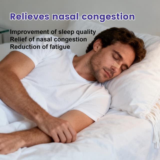 Thumbnail 3 de Tiras nasales antironquidos 120 uds para dormir y deporte