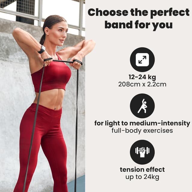 Thumbnail 1 de Bandas de Resistencia Elástica + Guía | Fitness en Casa 💪