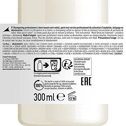 Thumbnail 15 de L'Oréal Professionnel Champú Metal Detox 300 ml