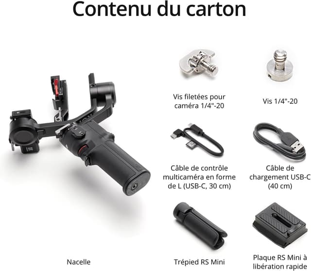 Thumbnail 4 de DJI RS 3 Mini stabilisateur 795 g