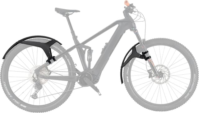 Detalle de ZEFAL Pack Deflector M65 pour VTT 26–29 pouces (avant + arrière) noir