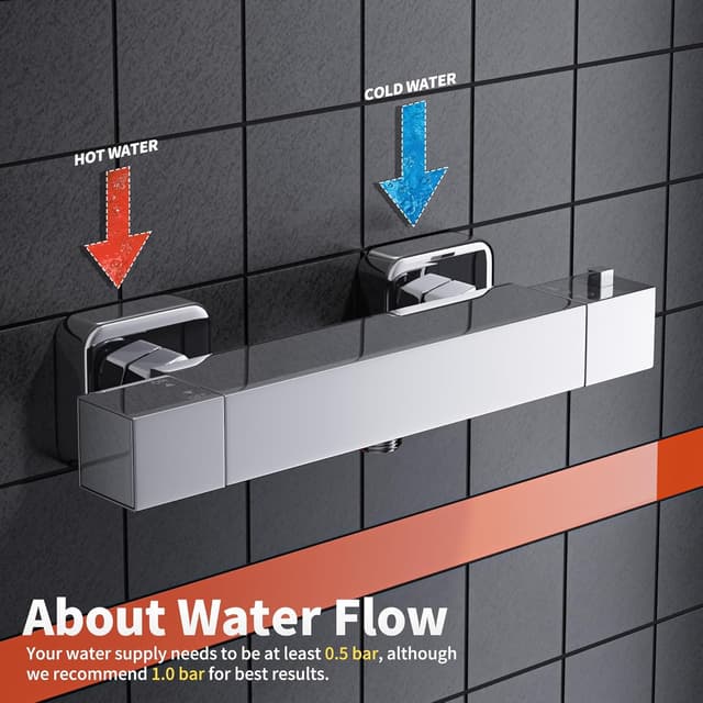 Detalle 2 de Miscelatore termostatico doccia 40% efficiente