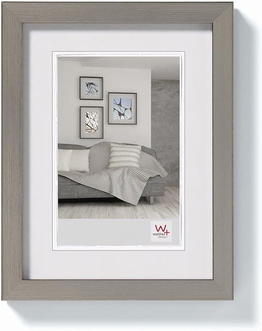 Imagen de Walther Design Marco de Fotos Acero 13x18 cm 📸 en OfertitasTOP