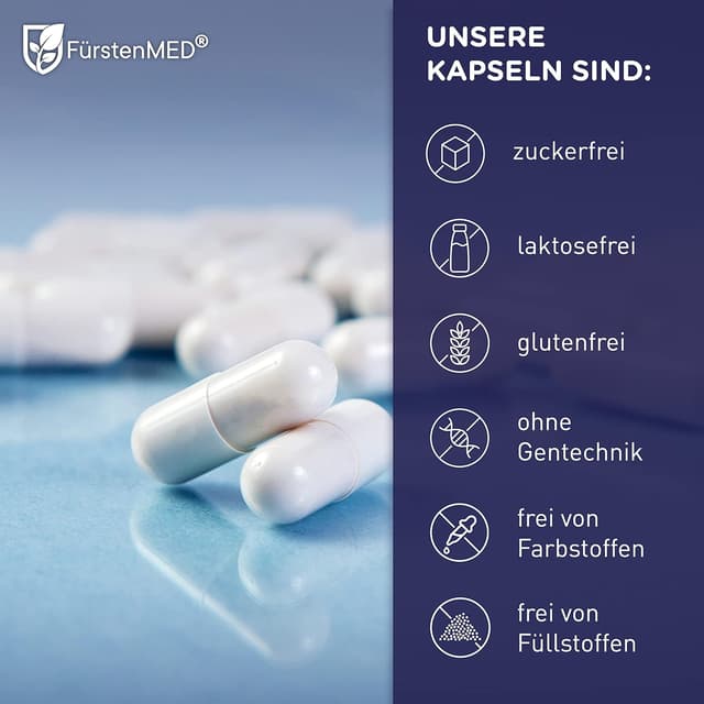 Detalle 2 de FürstenMED Glucosamin Chondroitin 180 Kapseln