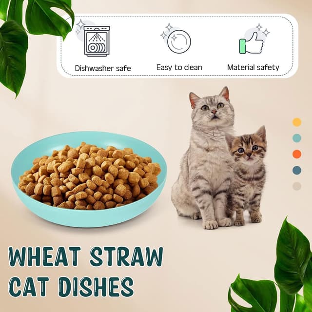 Detalle de Katzennapf 10er Set flach für Kätzchen 🐾