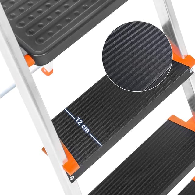 Thumbnail 5 de SONGMICS Échelle 3 Marches aluminium 150 kg