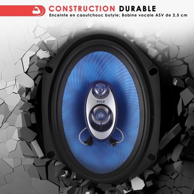 Thumbnail 1 de Pyle Haut‑parleurs voiture 15×20 cm 🔊