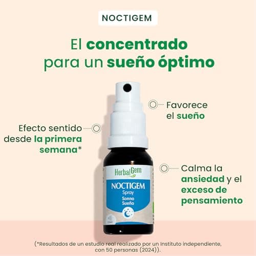 Detalle 2 de HERBALGEM Noctigem Bio Spray 15 ml para descanso