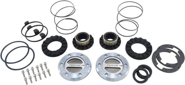 Detalle de Front Hub Conversion Kit for IH Scout (5 x 5.5 Bolt Pattern) — Includes Locking Hubs & Hardware