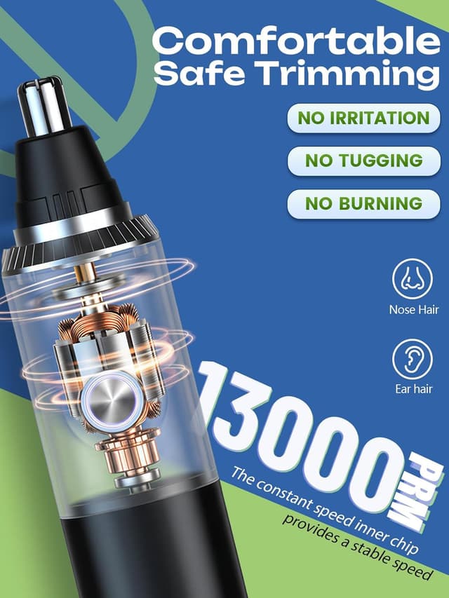 Detalle 2 de Rechargeable USB Nose & Ear Trimmer