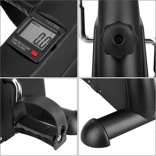 Detalle de AGM Mini Exercise Bike Pedal (Under-Desk) with LCD Display for Legs and Arms
