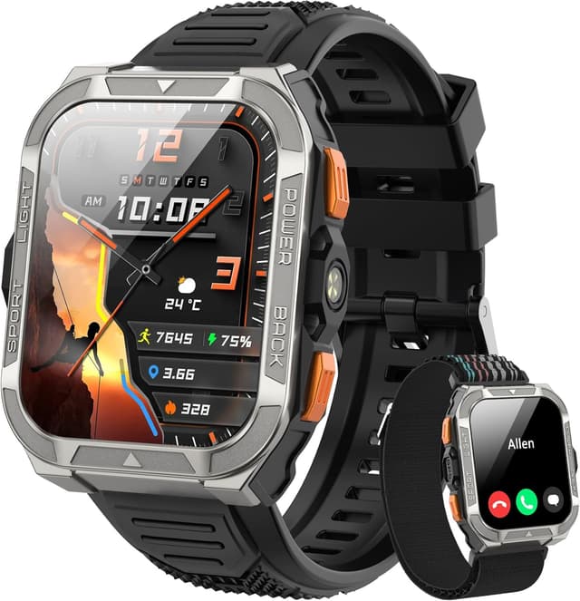 Detalle de Blackview Military Smart Watch 100‑Day Battery