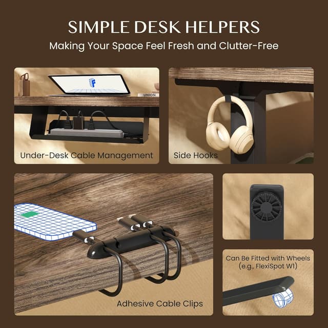 Thumbnail 6 de FLEXISPOT Höhenverstellbares Schreibtischgestell 70–119 cm