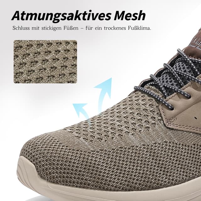 Detalle 2 de ANALEAF Walkingschuhe Sneaker atmungsaktiv