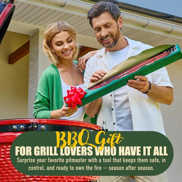 Thumbnail 5 de 24 inch BBQ Tongs Stainless Steel Grill Tongs 🍖