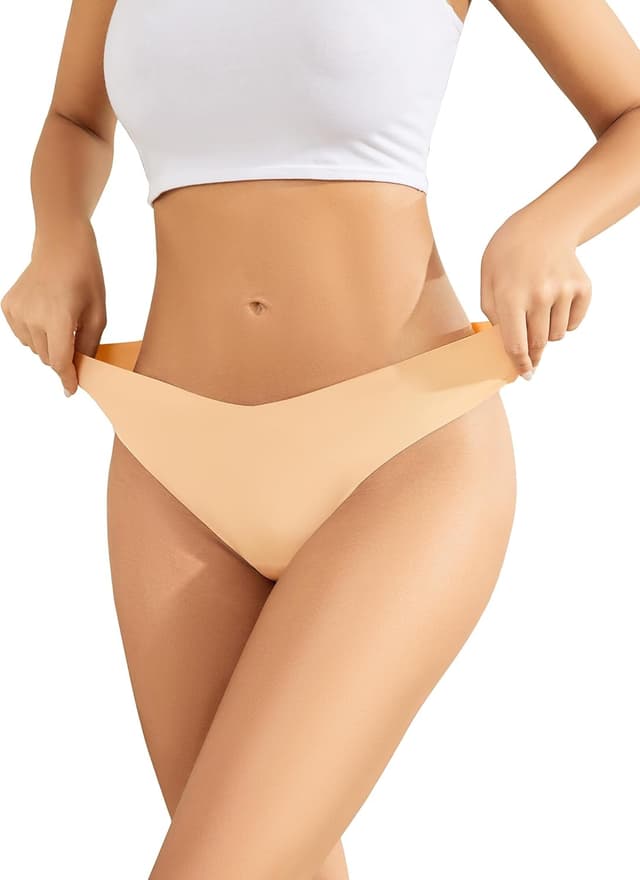 Thumbnail 1 de VOENXE Culotte sans Coutures Taille Basse 5pcs