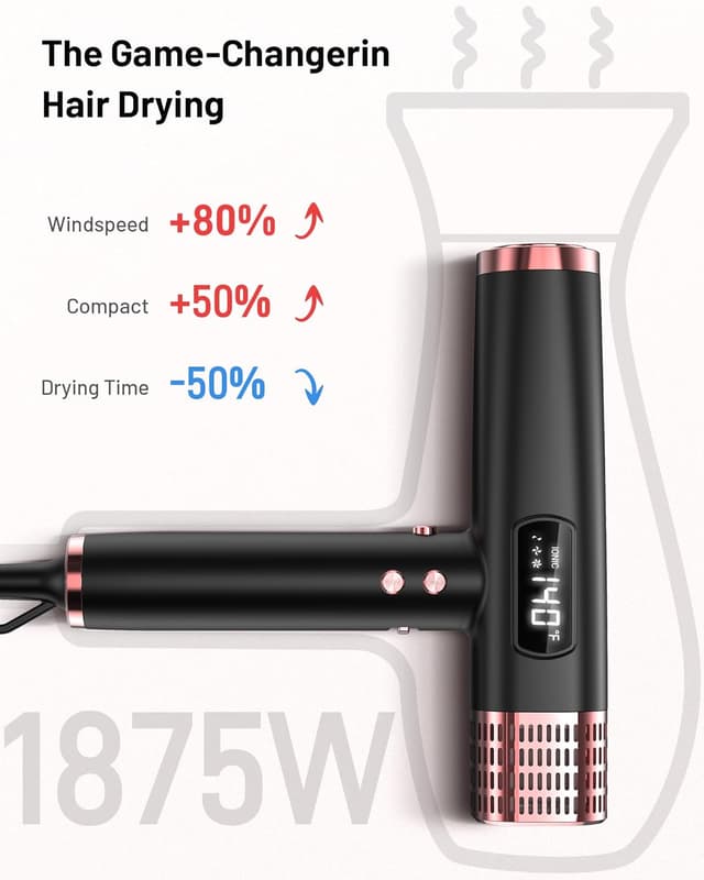 Thumbnail 5 de MESCOMB Profi Ionen Föhn 1875 W mit Diffusor