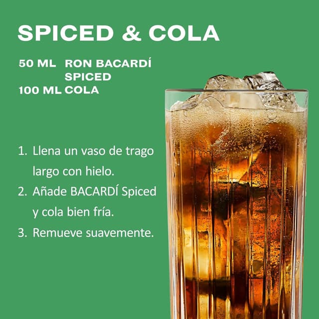 Thumbnail 7 de Ron BACARDÍ Spiced 🥃 – Licor de calidad, especiado y envejecido