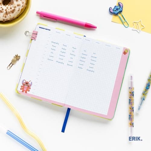 Detalle 1 de Grupo Erik Agenda 2026 Semana Vista A6 — 17 meses