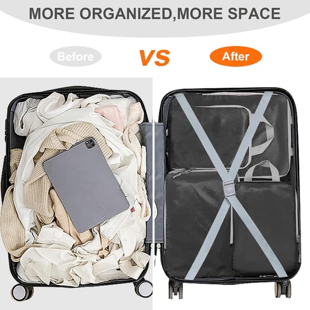 Detalle de TuTuShop Compression Packing Cubes set of 4