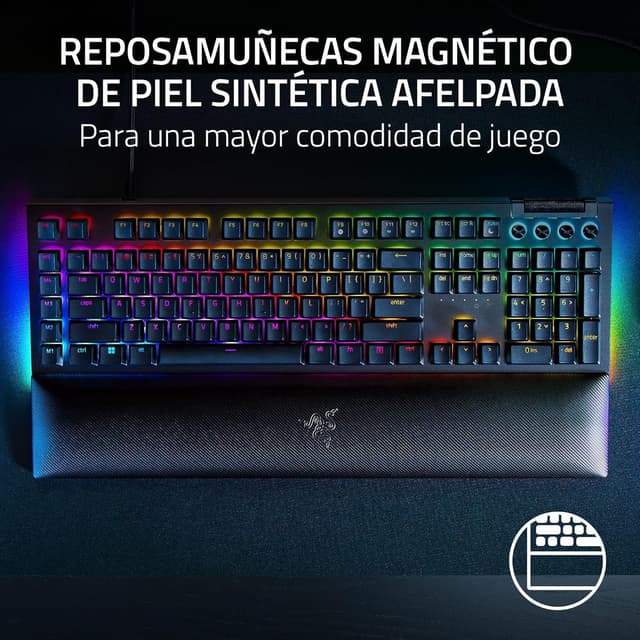 Thumbnail 4 de Razer BlackWidow V4 🎮 Teclado mecánico gaming con RGB y macros