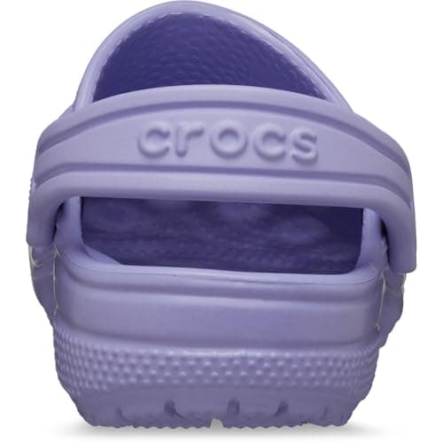Detalle de Crocs Classic Clog T Mystic Purple (zuecos unisex niños, talla 22/23 EU) con ventilación