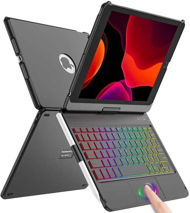 Detalle de iPad Tastaturhülle 10.2 Zoll 9/8/7 Gen