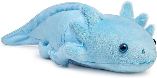 Imagen de lilizzhoumax Axolotl Plush Toy (44cm / 17inch) – Blue realistic stuffed animal en OfertitasTOP
