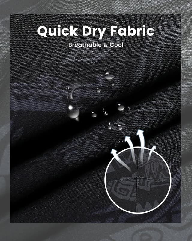 Detalle 2 de maamgic Mens Swim Trunks 5 Inch