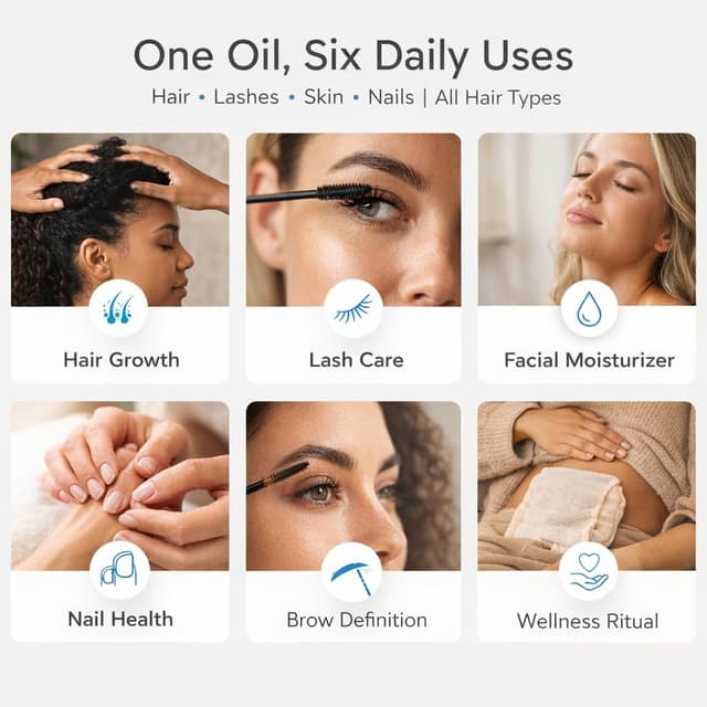 Thumbnail 2 de Ella & Eden Castor Oil 16 fl oz for Hair Growth