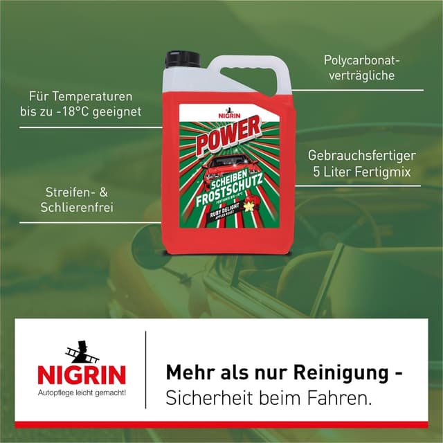 Thumbnail 5 de NIGRIN POWER Scheibenfrostschutz 5 L