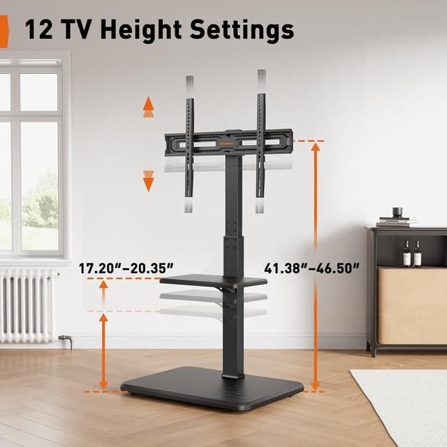 Thumbnail 4 de Perlegear PGFS06 Floor TV Stand 32-75 inch
