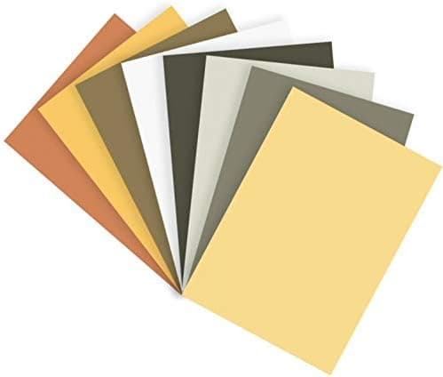 Detalle de Clairefontaine Pastelmat Hojas Grises Oscuro 50x70 cm Pack 5🖍