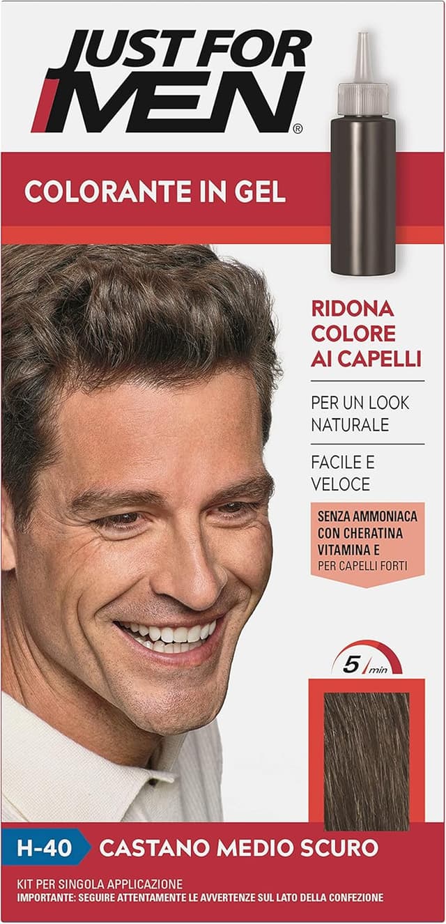 Thumbnail 6 de Just For Men H45 tinta semipermanente 8 settimane